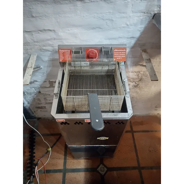 Fritador Eléctrico Con Termostato16,5lts Aceite 1, 5lts Agua