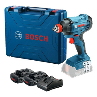 Llave De Impacto Bosch Gdx 180-li 18v 2 Baterías Y Maletín Llave De Impacto Bosch Gdx 180-li 18v 2 Baterías Y Maletín