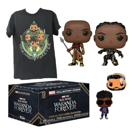 Funko Collector Corps Black Panther Wakanda Forever Talla M