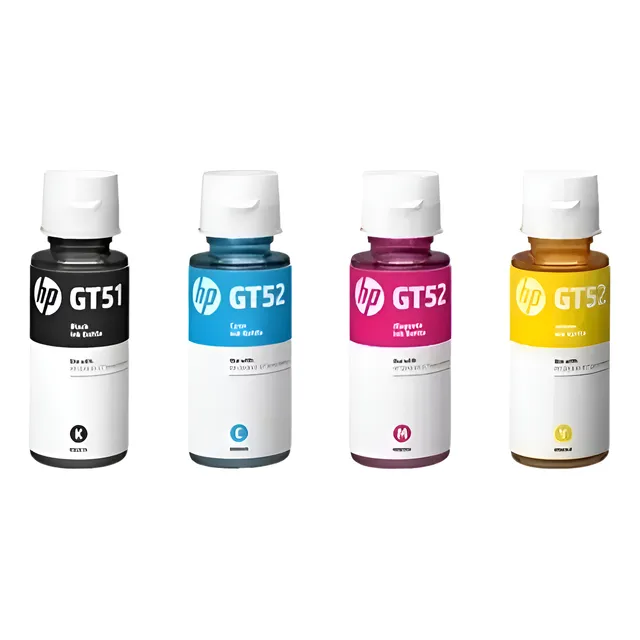 Combo De Tintas Hp Gt51_gt52 Original Sin Caja 