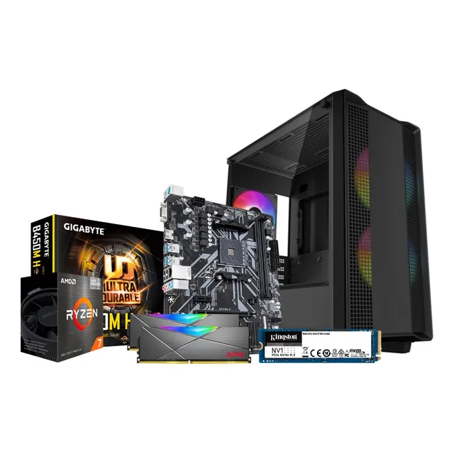Cpu Gamer Ryzen 7 5700g 16gb Ram Ssd 1tb M.2nvme 80+bronze