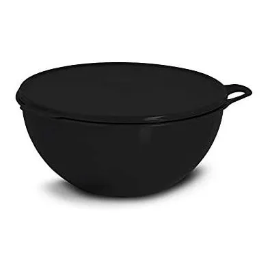 Cuenco Para Mezclar 32 Taza Color Negro Azabache Sello