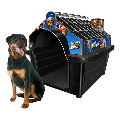 Casinha Casa Cachorro Cães Rinopet N5 Porte Médio Mec Pet Cor