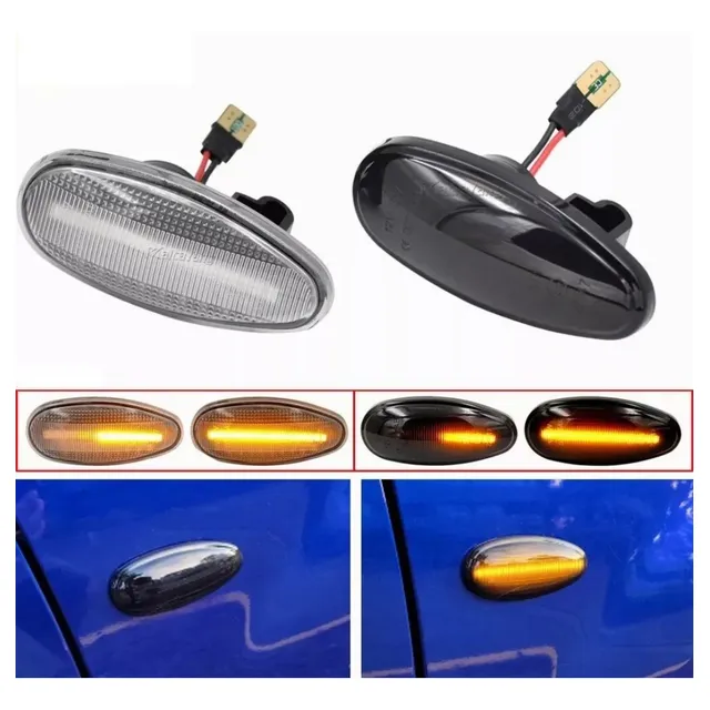 Cocuyo Guardafango Mitsubishi Lancer Led Dinamico
