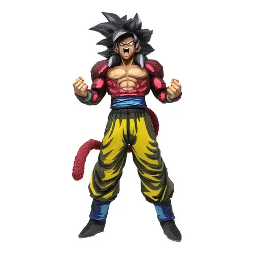 Figurine Dragon Ball Z Trunks 25cm – Super Saiyan SSJ4, Édition Collector Boîte Neuve