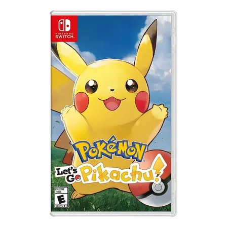 Pokemon Lets Go Pikachu Switch Midia Fisica Standard Edition (físico)