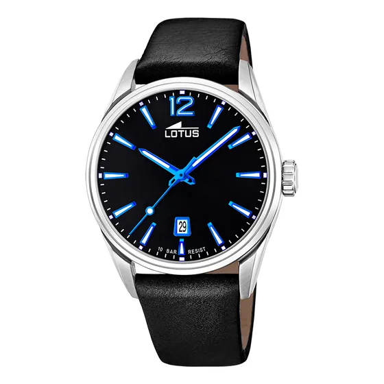 Reloj 18693/6 Negro Lotus Hombre Clásico