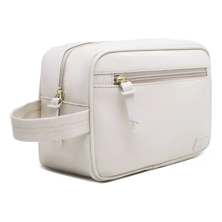 Necessaire Bolsa Masculina Feminina Porta Maquiagem Academia Creme Liso