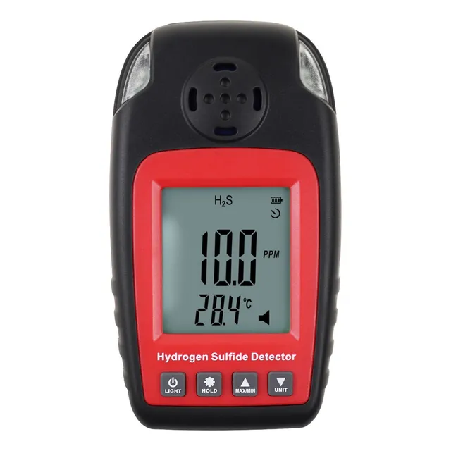 Detector Portátil De Sulfeto Hidrogênio Monitor H2s 0-100ppm
