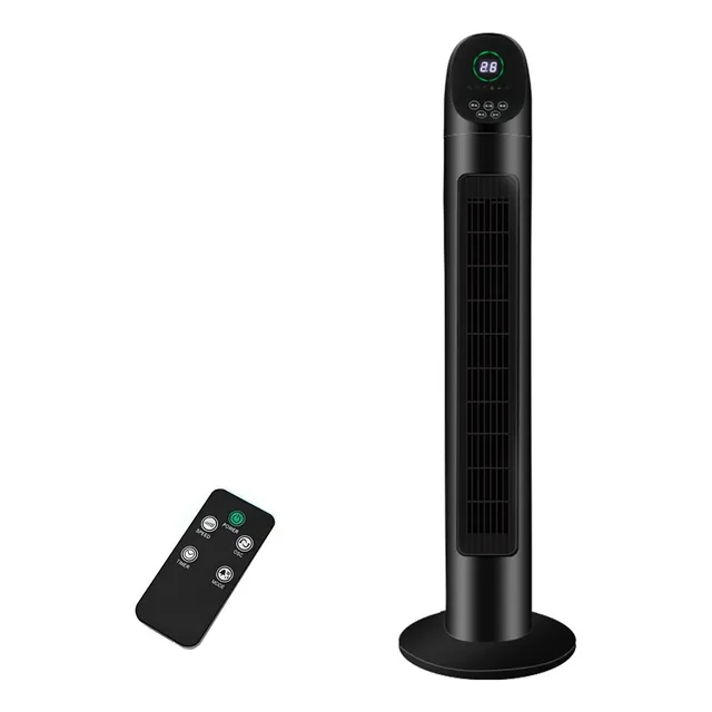 Ventilador Torre 86cm Con Control Remoto Silencioso Portátil