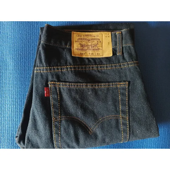 Pantalón Blue Jean Caballero Color Negro Original Nuevo