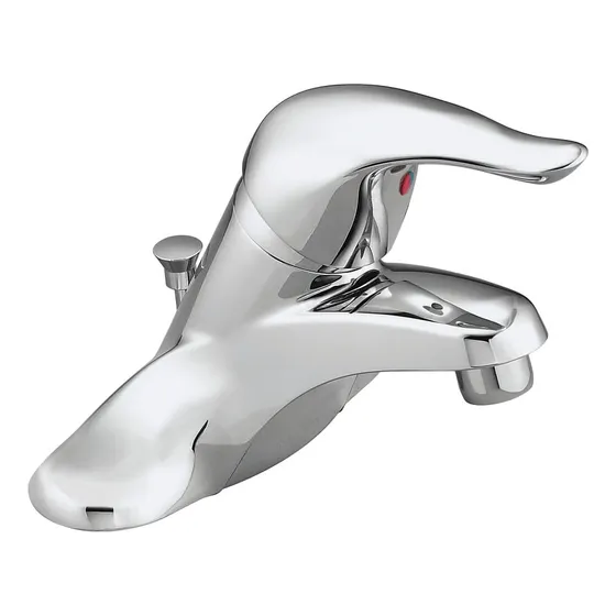Lavabo Cromado Una Manija Conjunto Drenaje