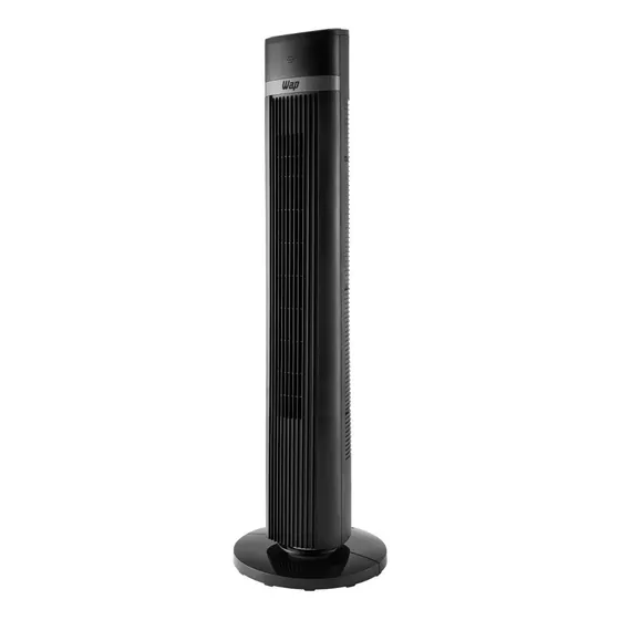 Ventilador Torre AIR SILENCE WAP Silencioso Oscilante com Controle Remoto 4 Velocidades e Desligamento Automático