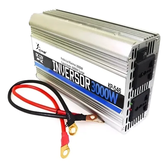   Inversor De Tensão Veicular 3000w Off Grid 220v 12v Knup
