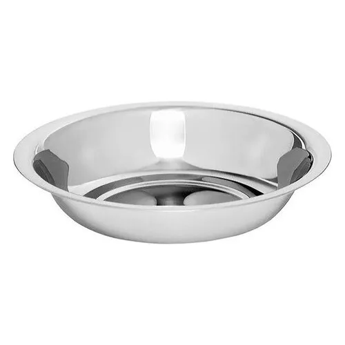 Bacia Hospitalar 32cm 3100ml Cuba Assepcia Aço Inox Espesso