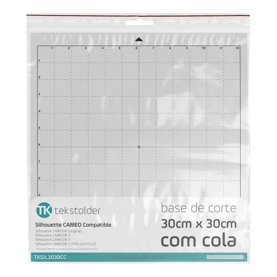 Base De Corte Tekstolder Silhouette Cameo 30x30 C/cola 09pçs