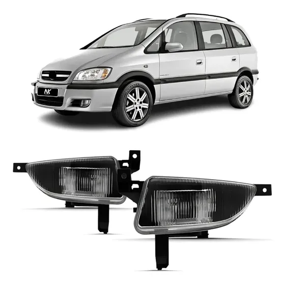 Par Farol Milha Auxiliar Zafira 1999 00 01 02 03 2004