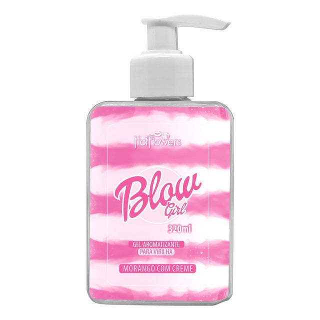 Blow Girl Original Gel Aromatizante Beijável Para Virilha E Corpo Hot Flowers 320ml Blow Girl Original Gel Aromatizante Beijável Para Virilha E Corpo Hot Flowers 320ml