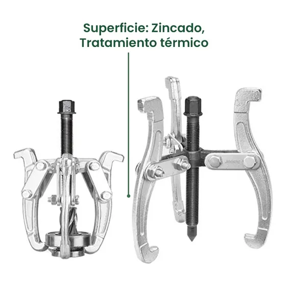 Extractor De Polea 4 Pulgadas 3 Patas Jadever