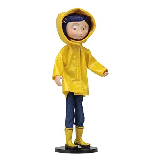 Muñeca Con Capa De Luvia Coraline Bendy