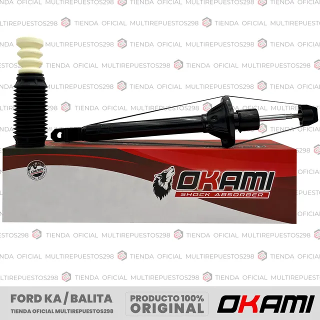 Amortiguador Fiesta Balita Trasero 2001 2002 2003 Ambos Lado