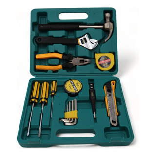 Kit Herramienta Portatil Universal Hogar Reparaciones 16 Pzs Kit Herramienta Portatil Universal Hogar Reparaciones 16 Pzs