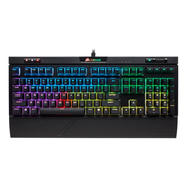 Teclado  Corsair Strafe Rgb Mk.2 Cherry Mx Red (sp), Usb 2.0