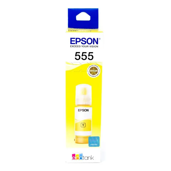 Botella De Tinta Fotográfica Epson Amarilla T555