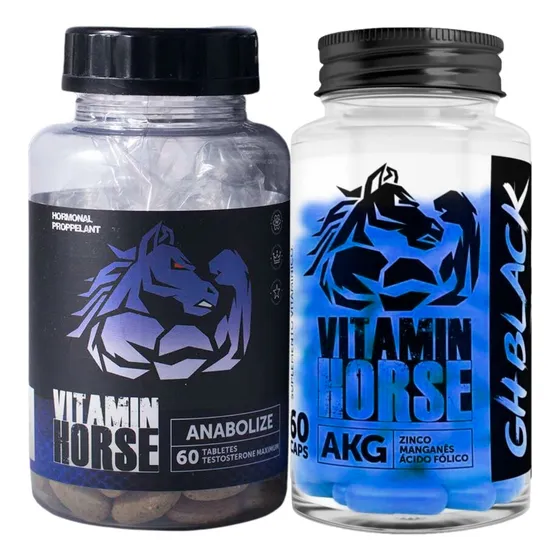 Combo Aumento De Musculo - Anabolize + Gh Black Sabor Sem sabor