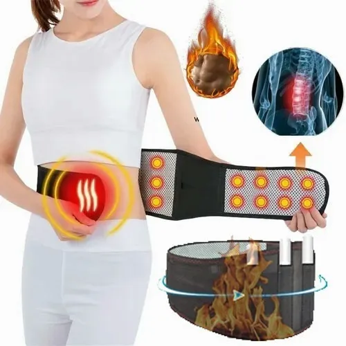 Cinturon Lumbar/ Biomagnetico /no Mas Dolor De Espalda
