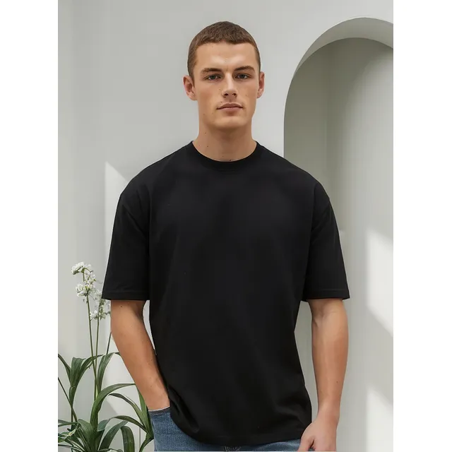Remera Lisa De Algodón Peinado Premium