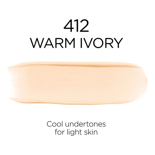 Base de maquillaje L'Oréal Paris Infallible tono #412 warm ivory - 10mL
