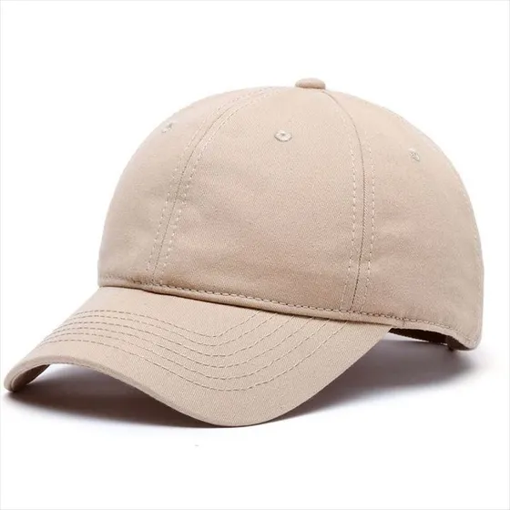 Gorra De Béisbol De Color Liso Gorra De Visera De Algodón