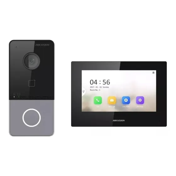 Kit Video Portero Ip Wifi Hikvision Ds-kis605-p 1080p 2mp