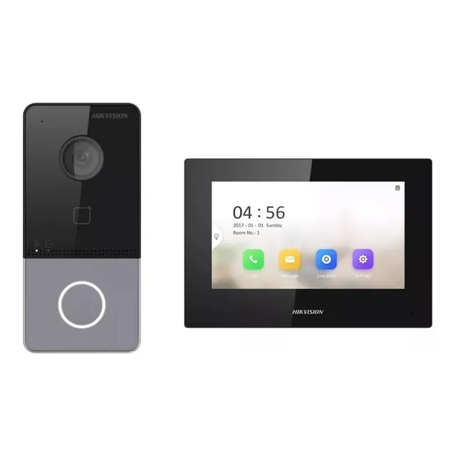 Kit Video Portero Ip Wifi Hikvision Ds-kis605-p 1080p 2mp