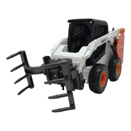 Maquinaria Bobcat Uñas Porta Pallets A Escala 1:50 Metal