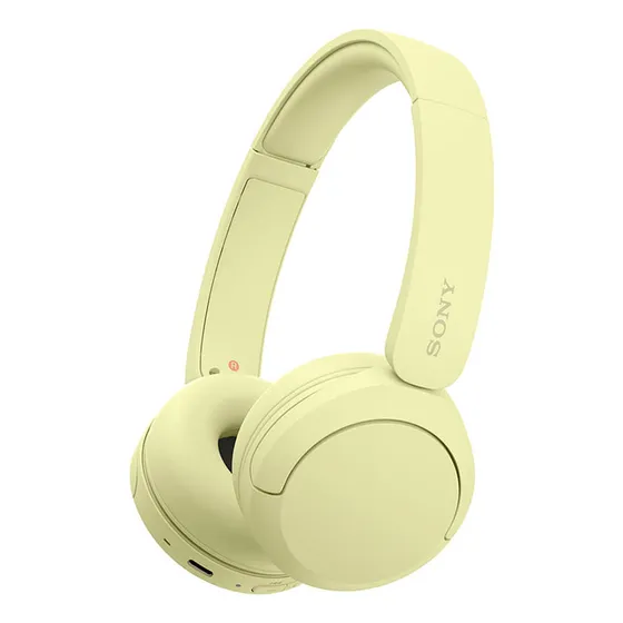 Audífonos Inalámbricos Wh-ch520 Amarillo Sony