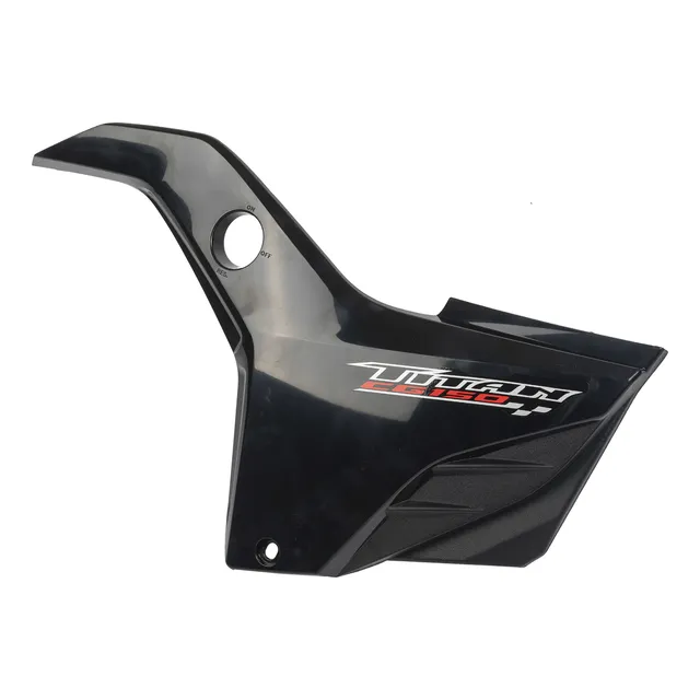 Cacha Lateral Izquierda Honda Cg Titan 150 New Negro Mtc