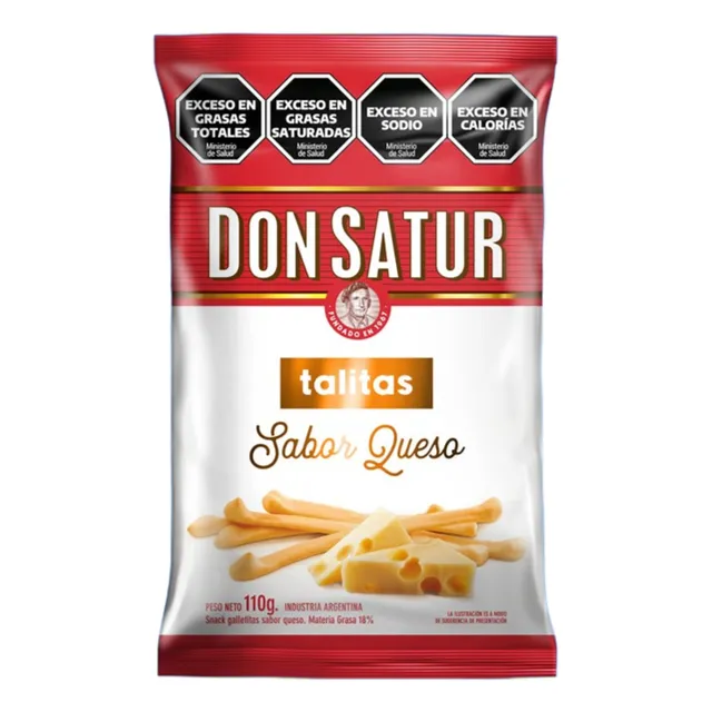 Galletita Don Satur Talitas Queso 110g