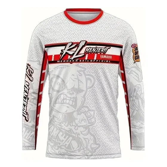 Franelas Caballero Estampado Moto Yamaha