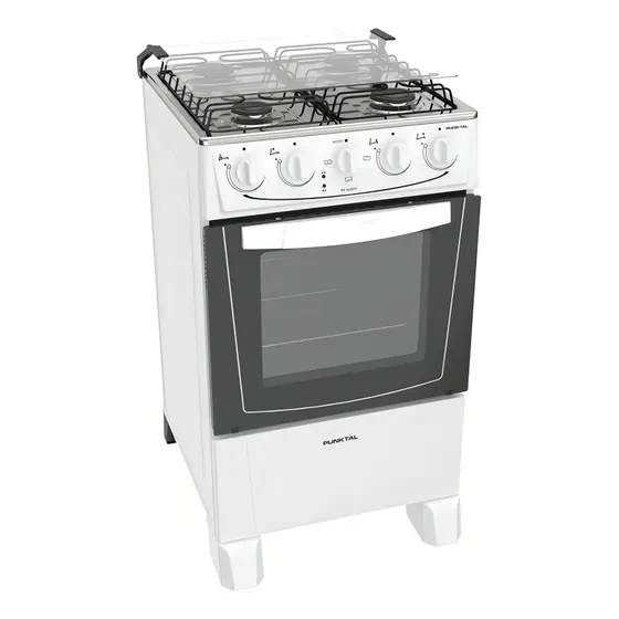 Cocina Punktal PK-509 puerta con visor blanca 220V