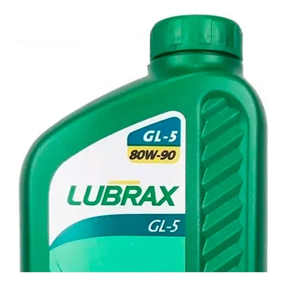 Óleo Sae 80w90 Para Cambio Diferencial Lubrax Api Gl-5 1 Lt