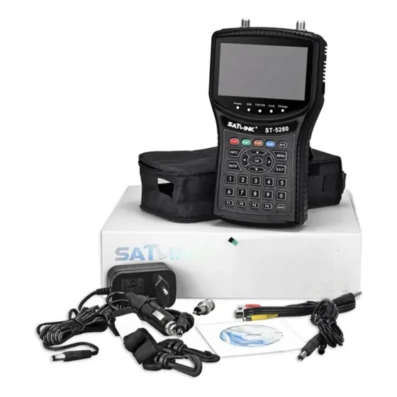 Localizador De Satélite Satlink St-5260 Dvb-s2/ Isdb-t Acm 