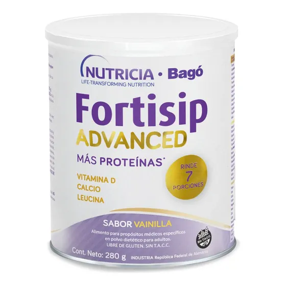 Fortisip Advanced Sabor Vainilla Lata 280 Gr