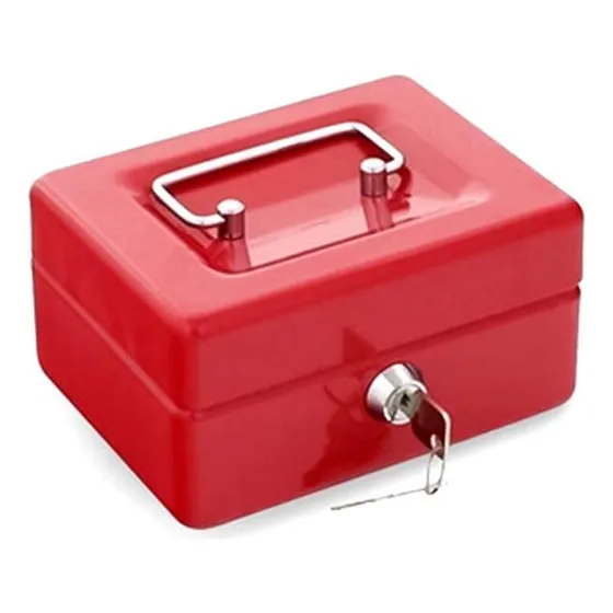 Caja Menor Metal Tradicional Pequeña 200x160x90mm (ht20263)