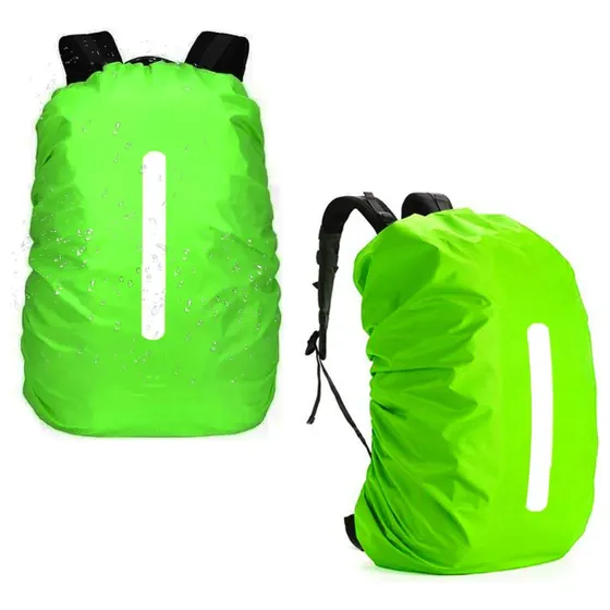Funda Impermeable Reflectante Para Mochila Color