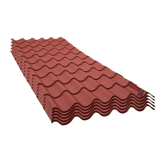Lamina Acanalada Color Rojo, Mxgte-004, 0.98x3.05m, Calibre: Color Rojo