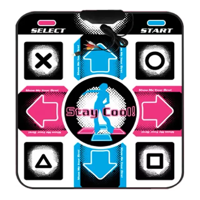 Alfombra De Baile Xtreme Dance Pad Directo A Tv Rca Y Pc Usb