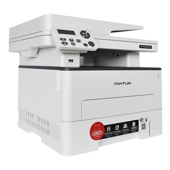 Impresora Multifuncional Monocromática Wifi M7105dw Pantum