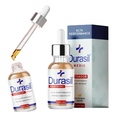 Durasil Original Sérum Íntimo Masculino Melhor Desempenho Envio Discreto 30ml Durasill
